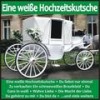 Eine weiße Hochzeitskutsche - Chris & Christian